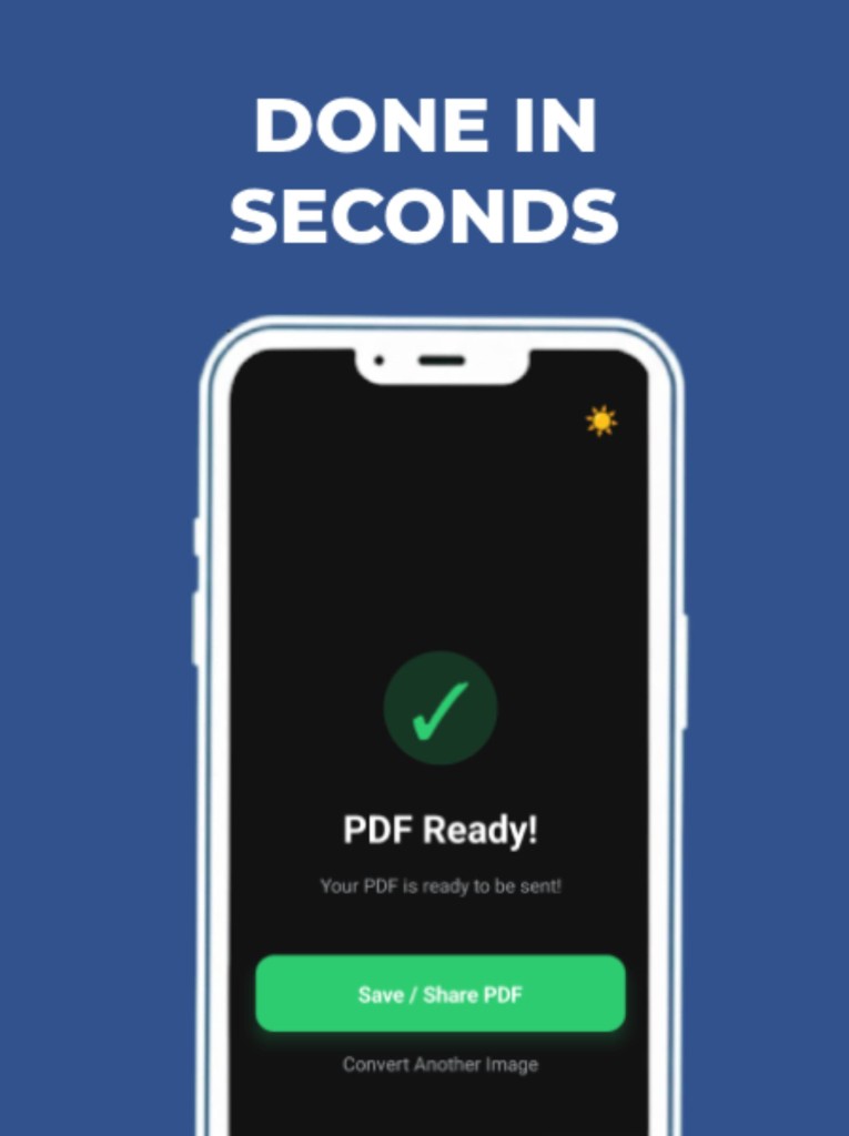 Too Simple: Photo to PDF — privacy first