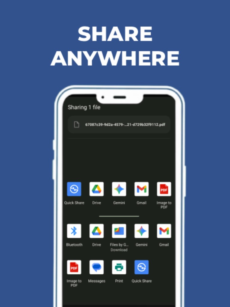 Too Simple: Photo to PDF — share anywhere
